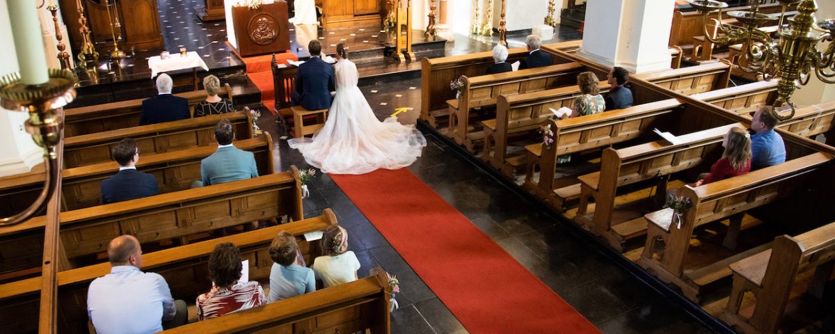 kerkelijk huwelijk - bruiloft Chiel en Loret - weddingplanner